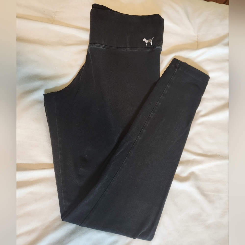 PINK Victoria's Secret Black Yoga Leggings